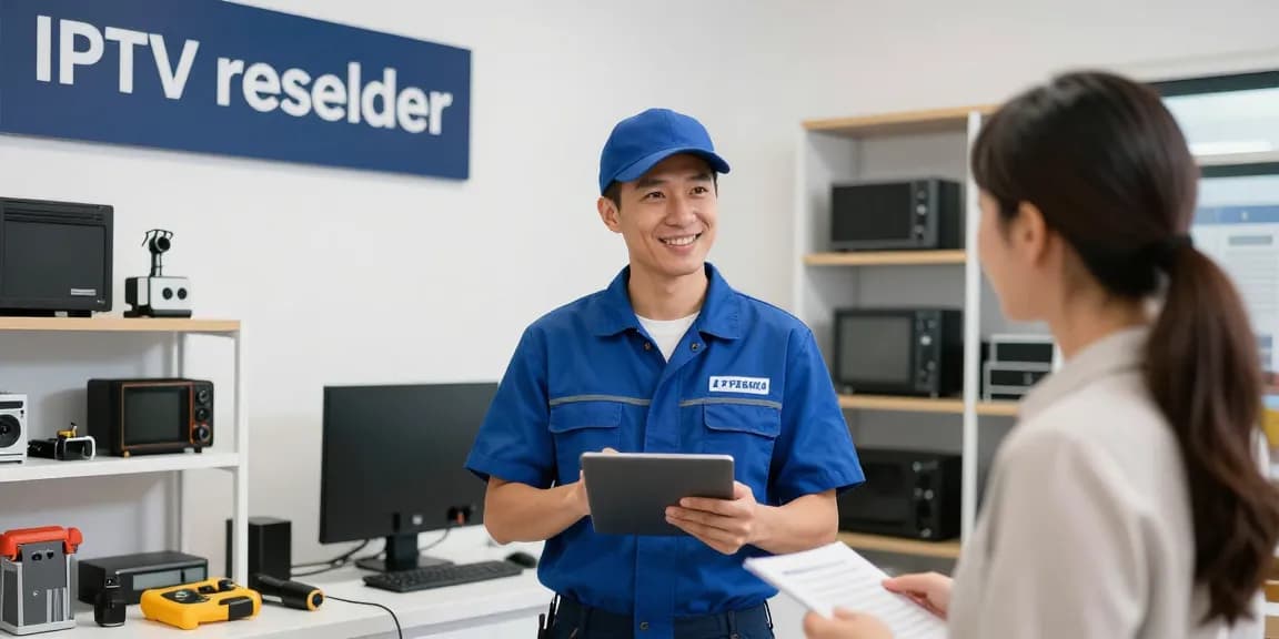 Local IPTV reseller offering trusted services, professional contractor assisting customers, community-focused business.