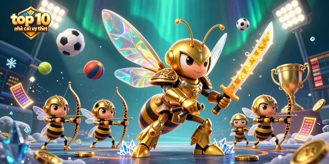 Experience the excitement of top 10 nhà cái uy tín with dynamic sports betting elements and golden prizes.