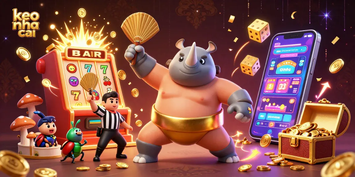 Experience thrilling action with keo nha cai through a vibrant casino scene bursting with energy and excitement