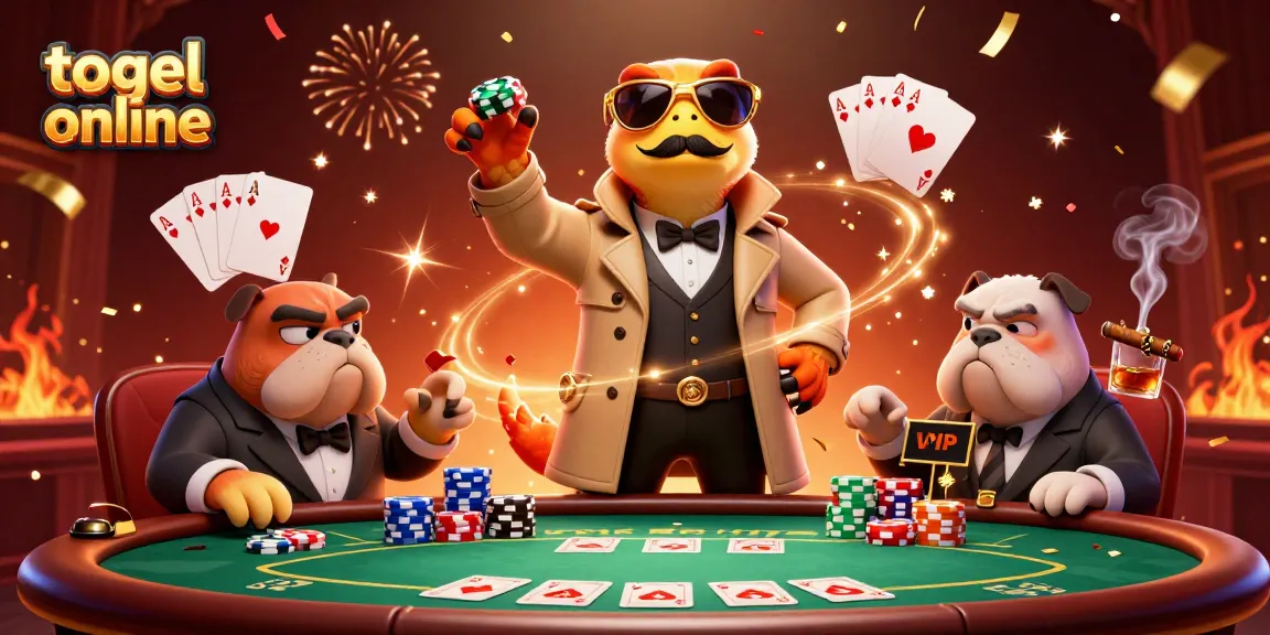 Experience thrill and excitement with togel online in this vibrant casino scene.
