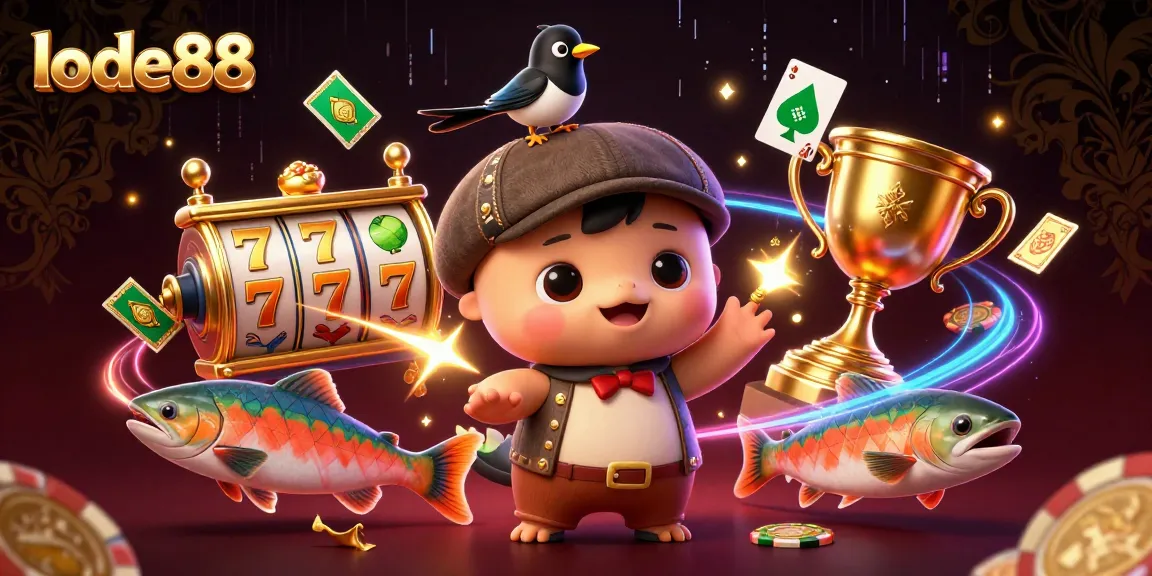 Experience lode88’s thrilling slots with playful Nessie and gold treasures in vibrant detail.