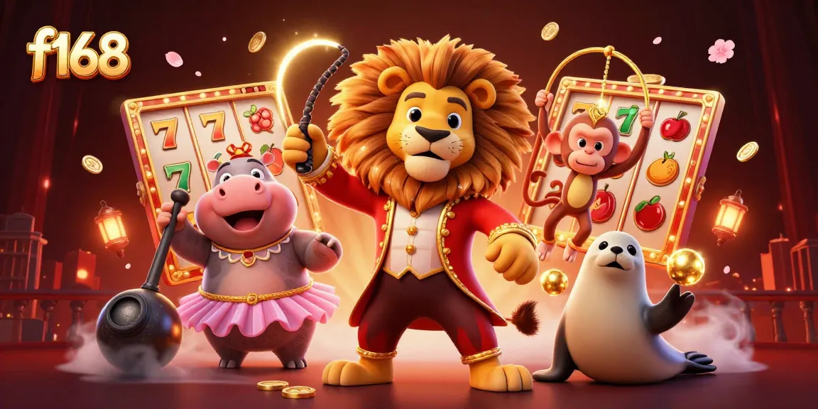 Experience the excitement at f168 with vibrant slot games and captivating characters in a magical casino setting.