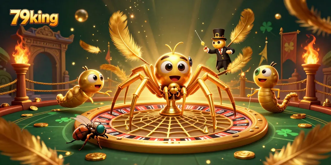 Experience thrilling bets and winning strategies at 79king with our unique roulette web illustration.